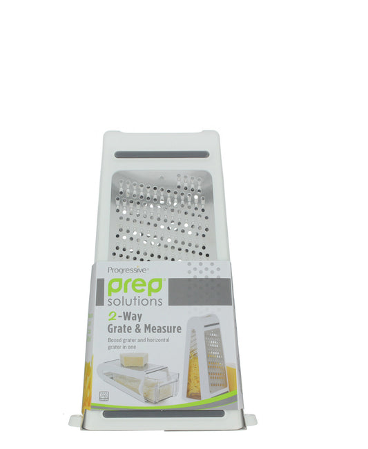 Progressive Grate & Measure Two Way - White