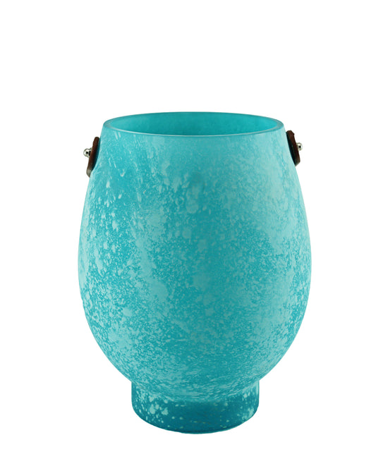 Urban Decor Hurricane Lantern - Blue