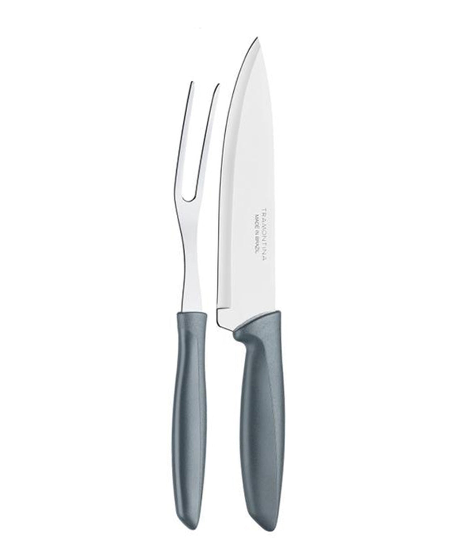 Tramontina Plenus Knife Set 2 Pieces - Grey