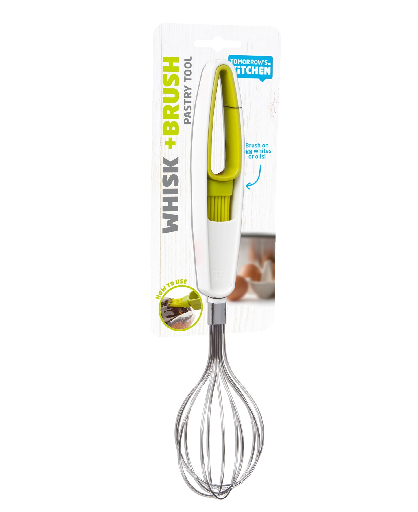 Tomorrows Kitchen Green And White Whisk