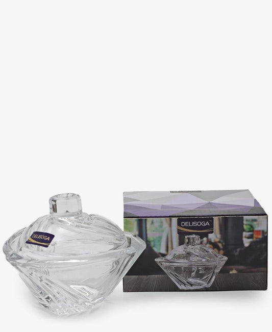 Delisoga Crystal Candy Jar - Clear