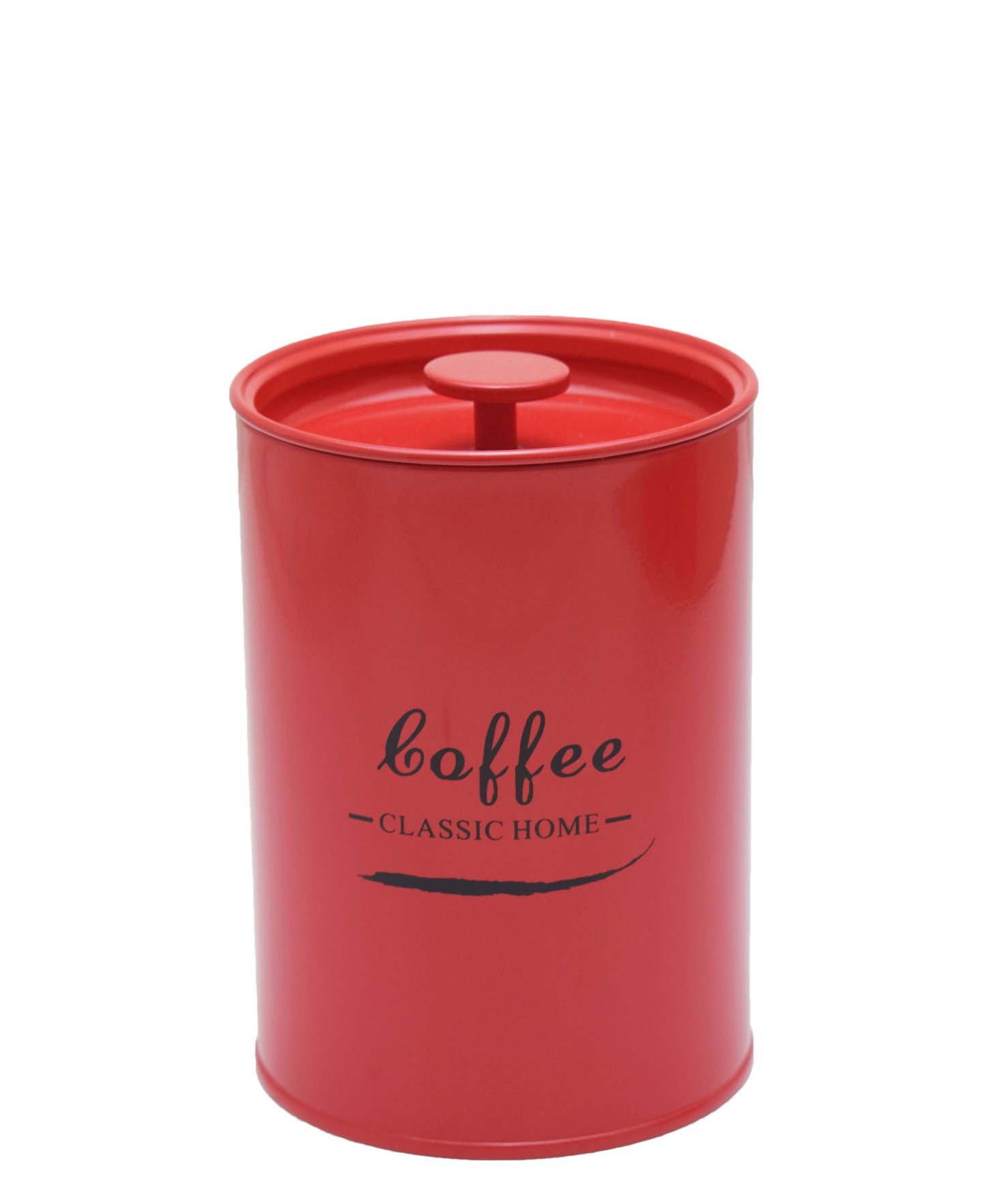 Retro Coffee Canister - Red