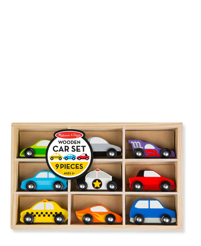 Melissa & Doug Wooden Cars Set