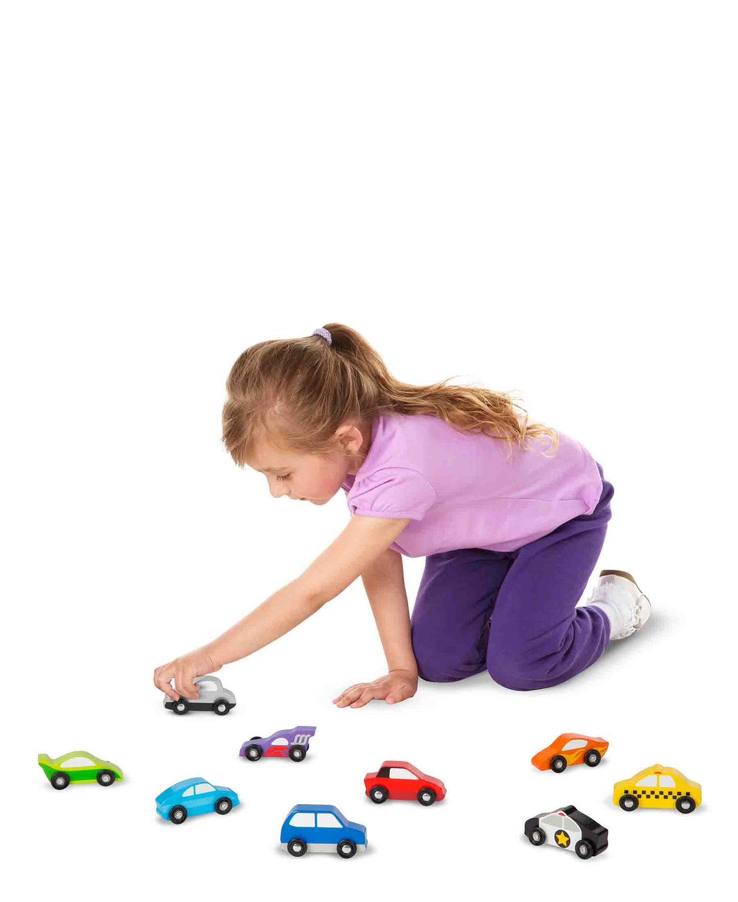 Melissa & Doug Wooden Cars Set