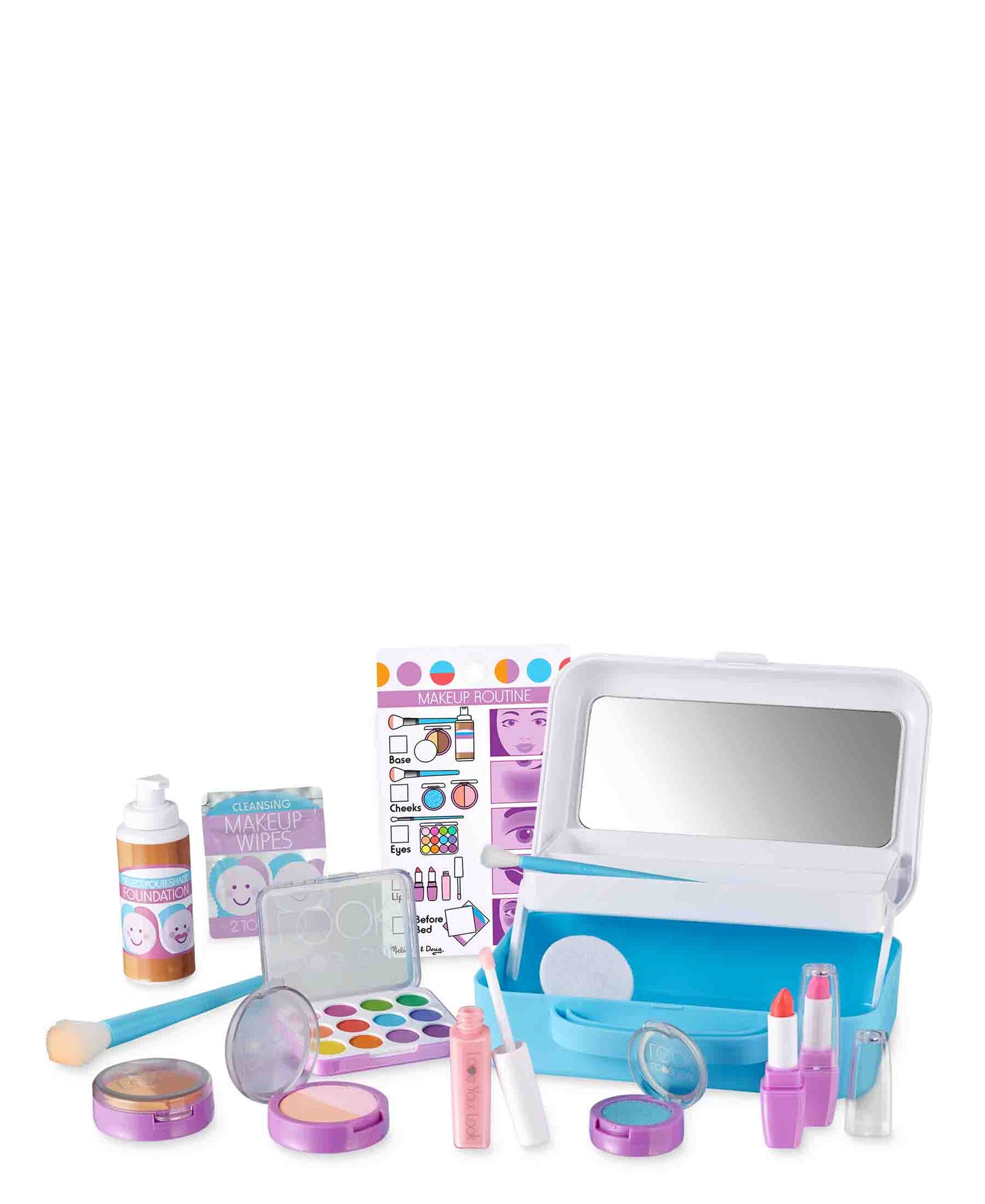 Melissa & Doug Love Your Look! Makeup Kit Play Set