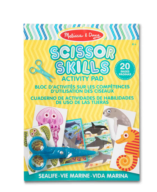 Melissa & Doug Sea Life Scissor Skills Activity Pad