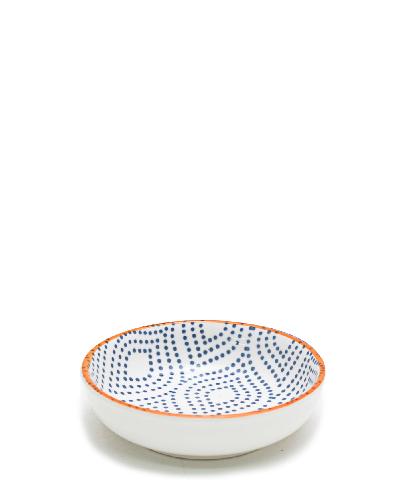 Shanghai Fruit Bowl 10cm - White & Orange