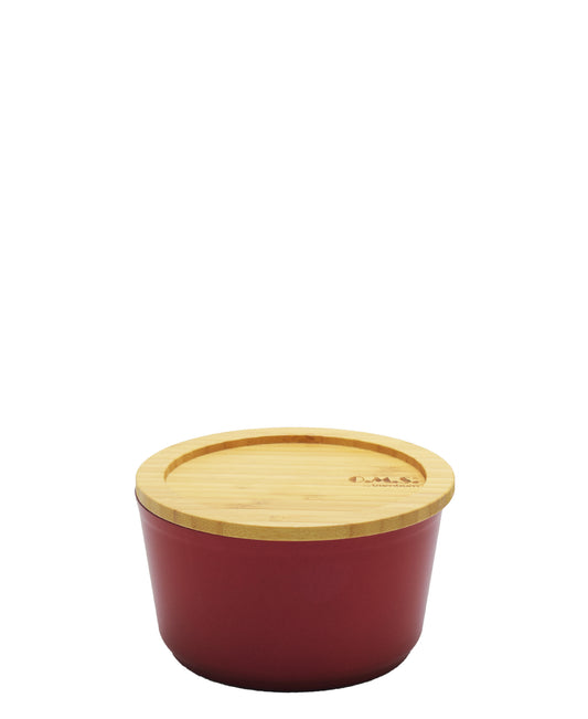 OMS Granite 12cm Non Stick Container - Red