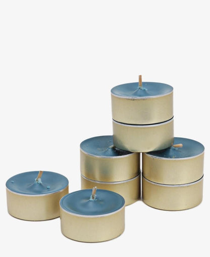 Cinnamon Spice Tea Lights - Teal