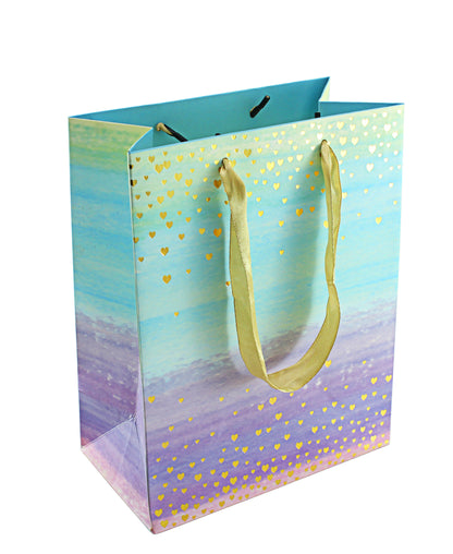 Regent Rainbow Gift Bag 31 x 42cm - Blue & Purple