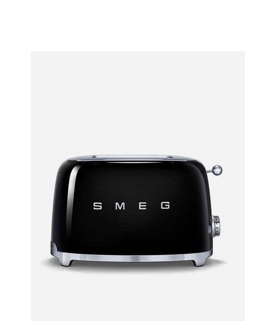 Smeg Retro 2 Slice Toaster - Black