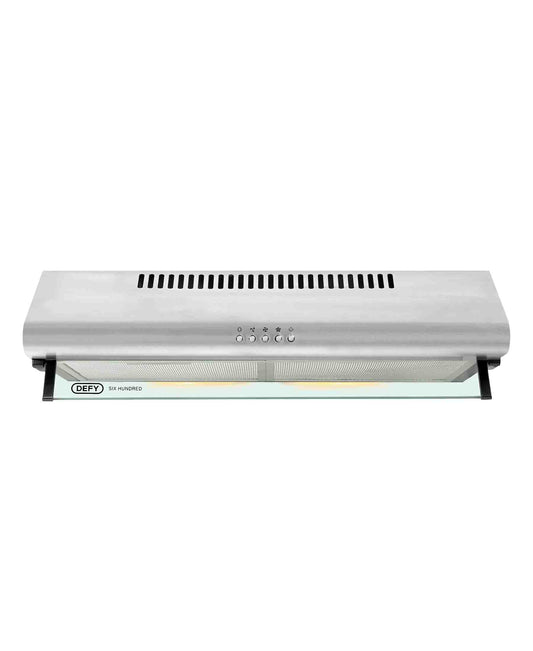 Defy 60cm Cooker Hood - Silver