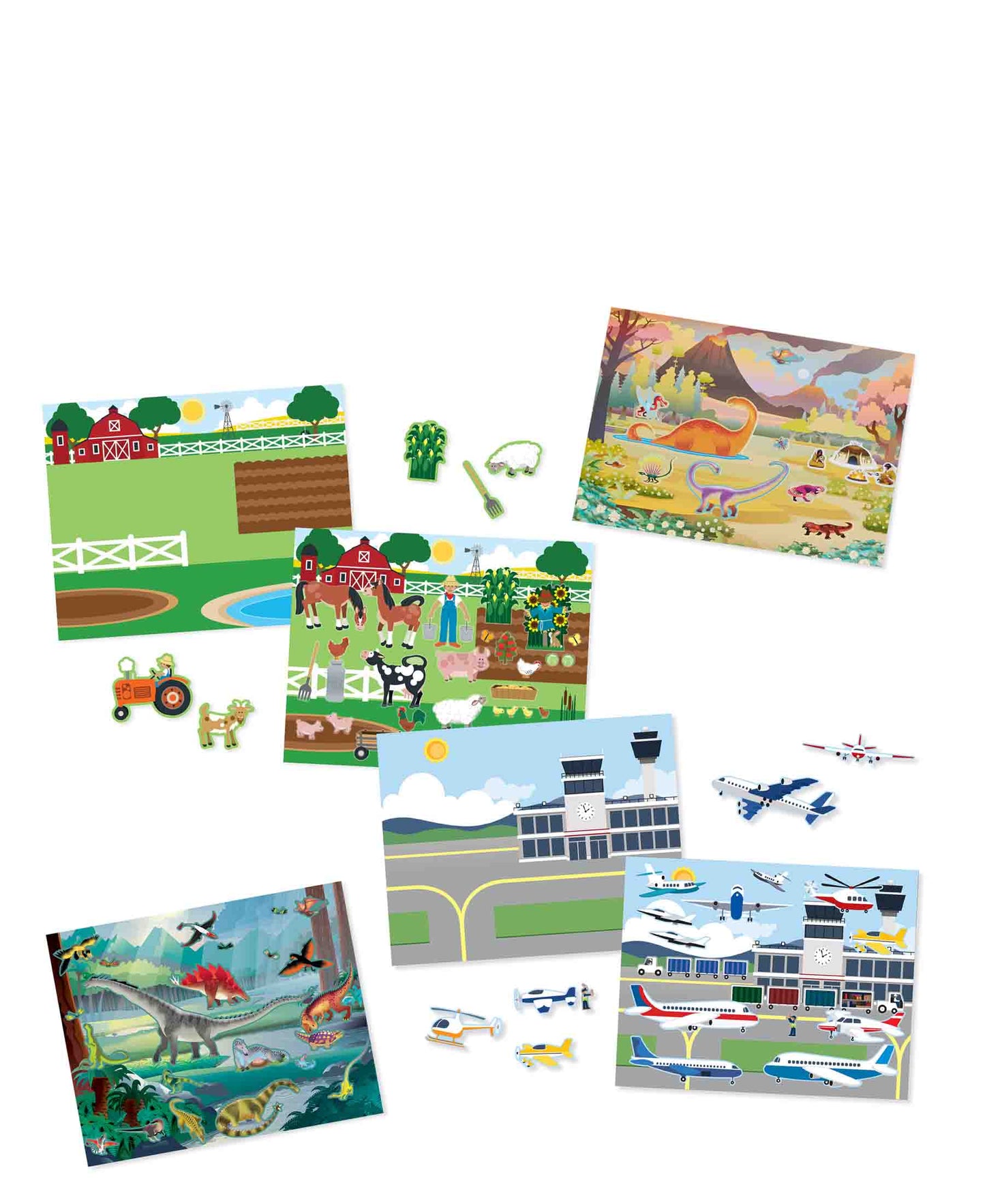 Melissa & Doug Habitats Reusable Sticker Pad
