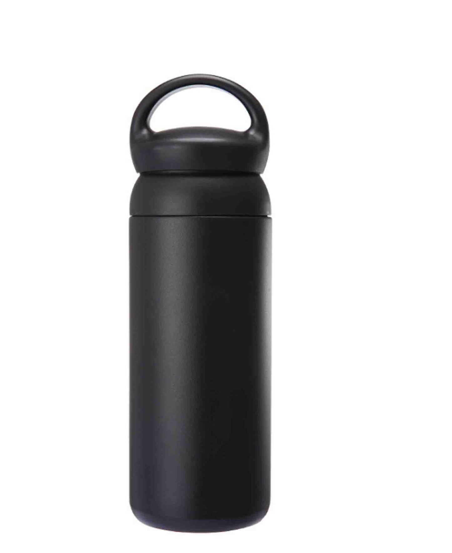 Kitchen Life 500ml Travel Mug With Hoop - Black