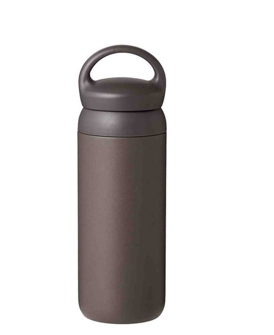 Kitchen Life 500ml Travel Mug With Hoop - Grey