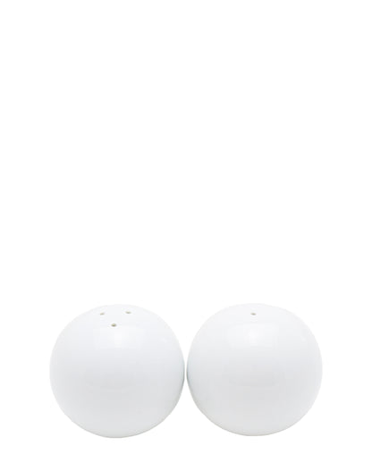 Eetrite Round Salt & Pepper Set - White