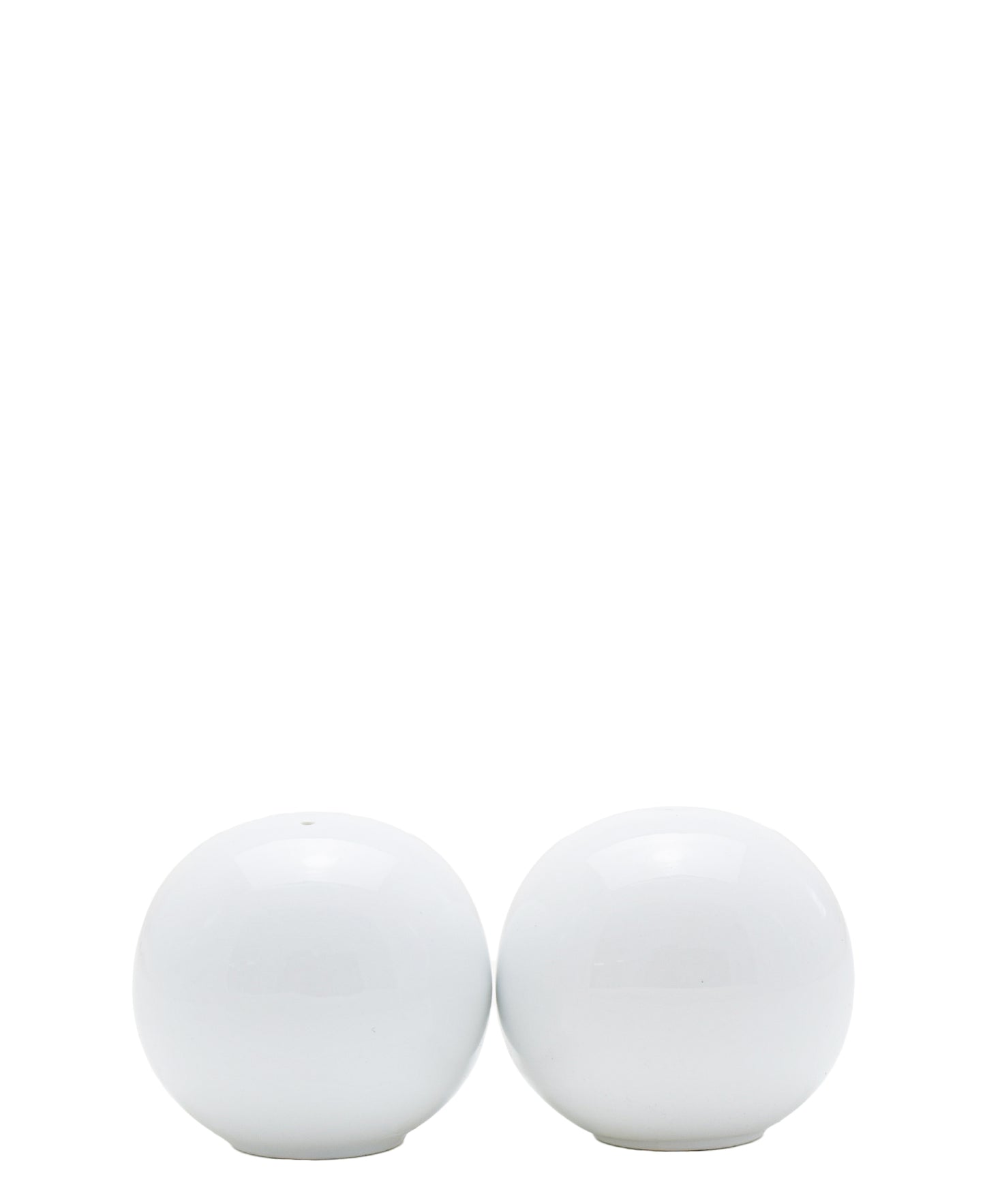 Eetrite Round Salt & Pepper Set - White