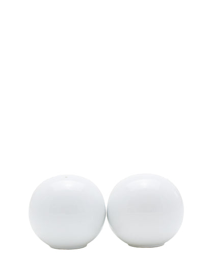 Eetrite Round Salt & Pepper Set - White