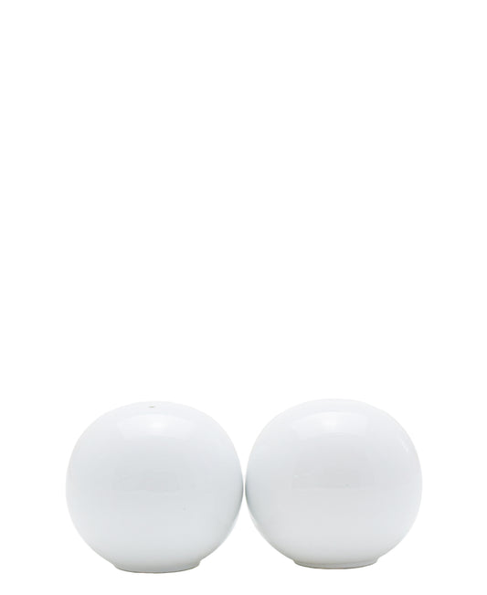 Eetrite Round Salt & Pepper Set - White