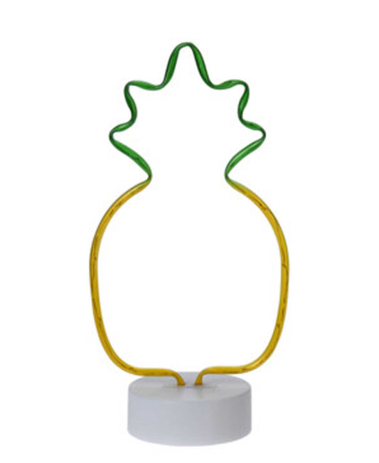 Decorative Lighting Pineapple Neon Light - Yellow
