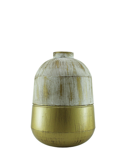 Urban Decor Flowers Vase - Gold