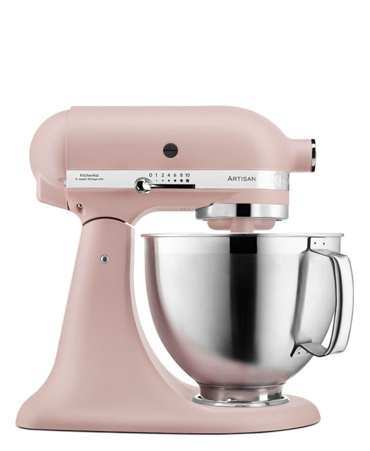 KitchenAid Artisan 4.8L Stand Mixer - Feather Pink