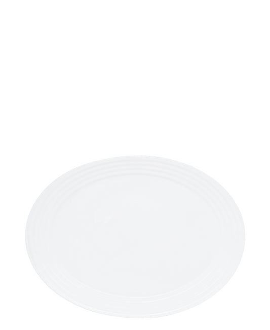 Luminarc Stairo Oval Plate - White