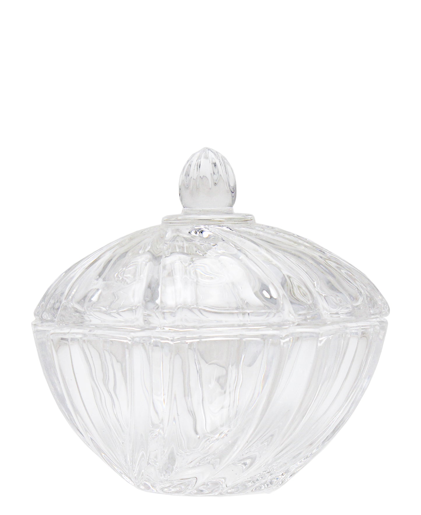 Kitchen Life Crystal Bowl With Lid - Clear