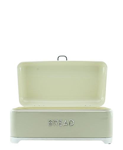 Retro Bread Tin - Cream