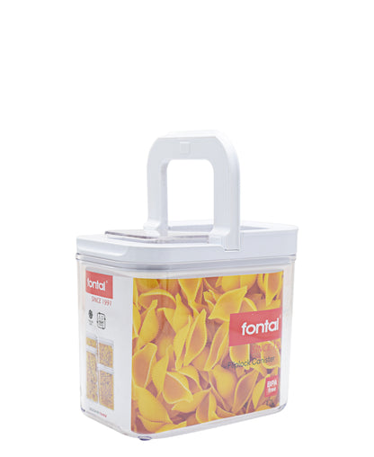 Fontal 1.7L Fliplock Canister - Clear