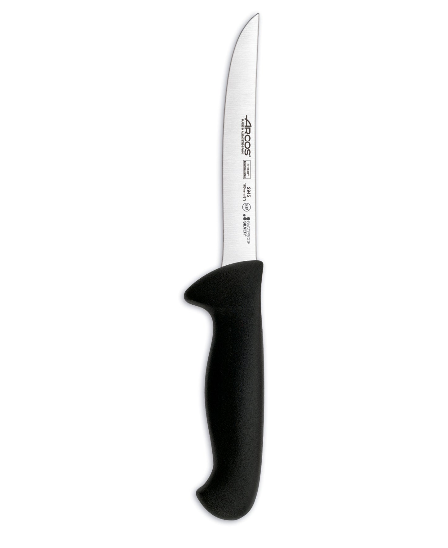 Arcos Narrow 160mm Boning Knife - Black