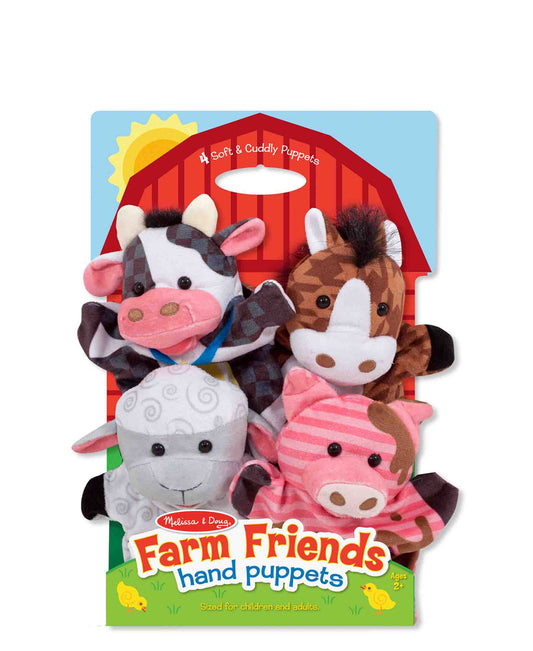 Melissa & Doug Farm Friends Hand Puppets