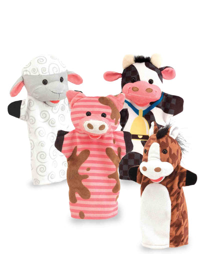 Melissa & Doug Farm Friends Hand Puppets