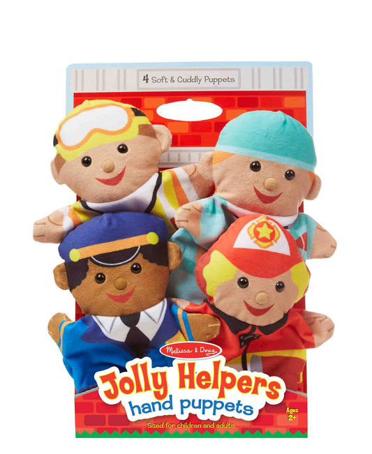 Melissa & Doug Jolly Jobs Hand Puppets