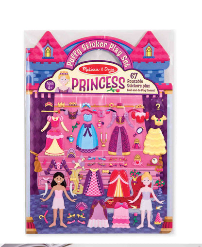 Melissa & Doug Puffy Sticker Play Set Princess