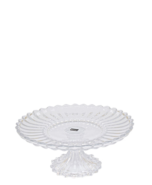 Eetrite Jeneva Footed Cake Stand - Clear