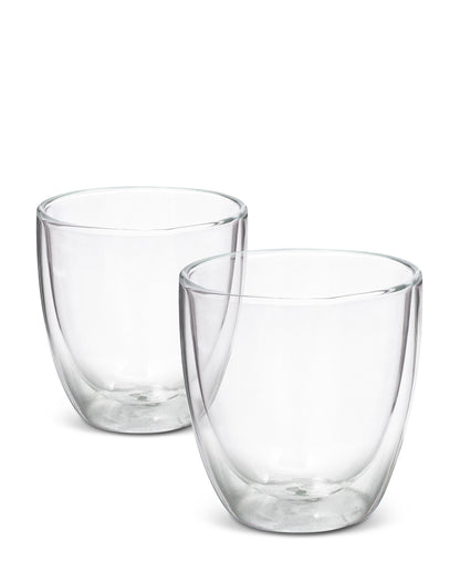 The Barista Borosilicate Double Wall Glass 310ML - Clear