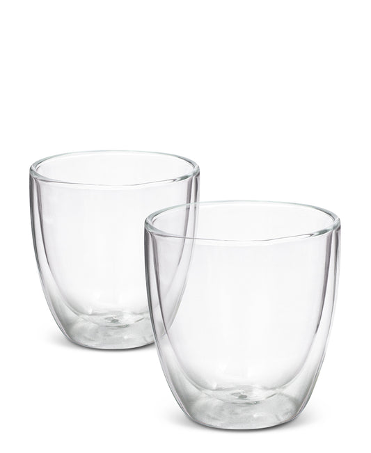 The Barista Borosilicate Double Wall Glass 310ML - Clear