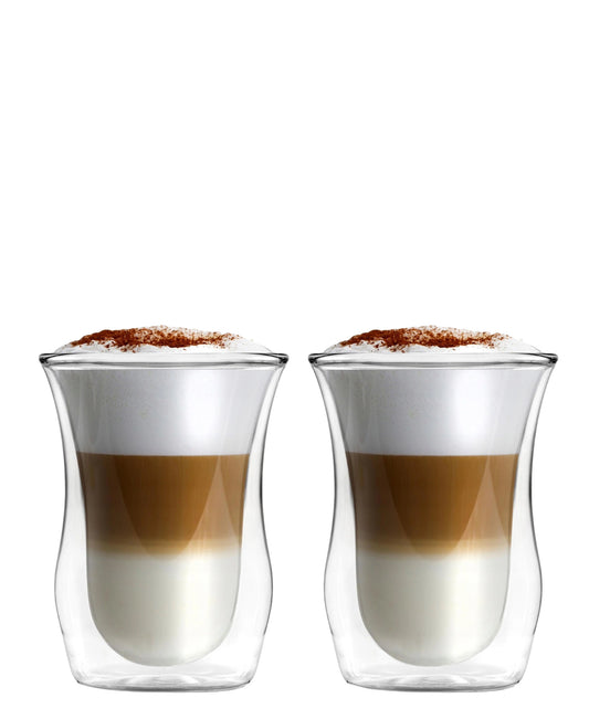 The Barista Borosilicate Double Wall Glasses 260ML - Clear