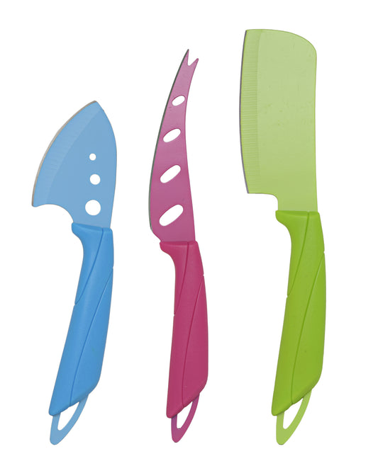 Anzo Cheese Knife 3 Piece Set - Multi