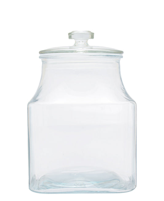 Verona Borosilicate Large Canister - Clear