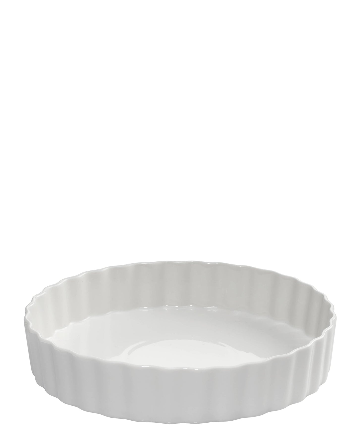 Maxwell & Williams Epicurious Deep Quiche Dish 25cm - White