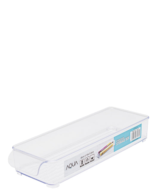 Aqua Fridge Storage Box 30cm - Clear