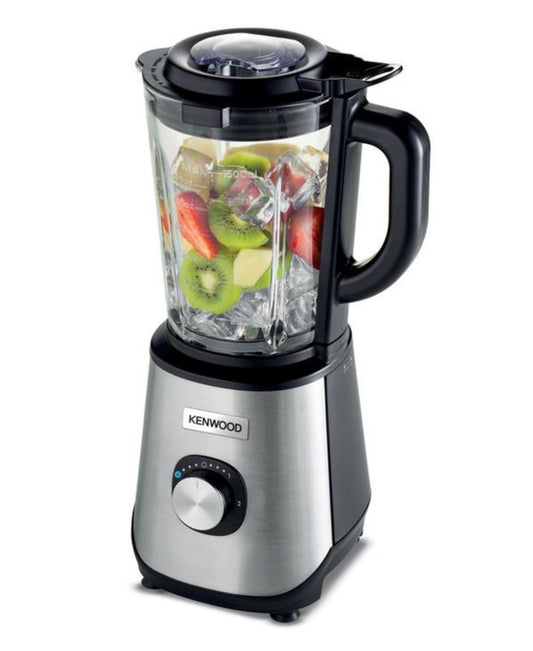 Kenwood 2L Glass Blender + Mill - Silver