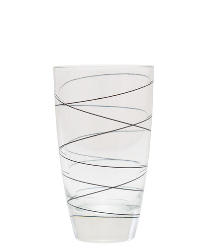 Borgonovo Alphi Helix  Hiball Tumbler - Black