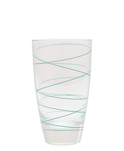 Borgonovo Alphi Helix Hiball Tumbler - Turquoise