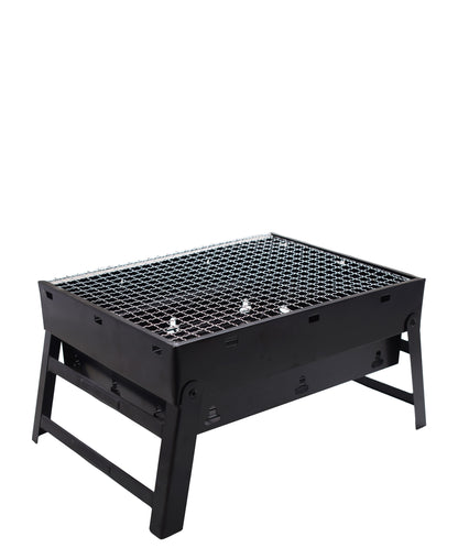 Mini Portable Braai Stand - Black