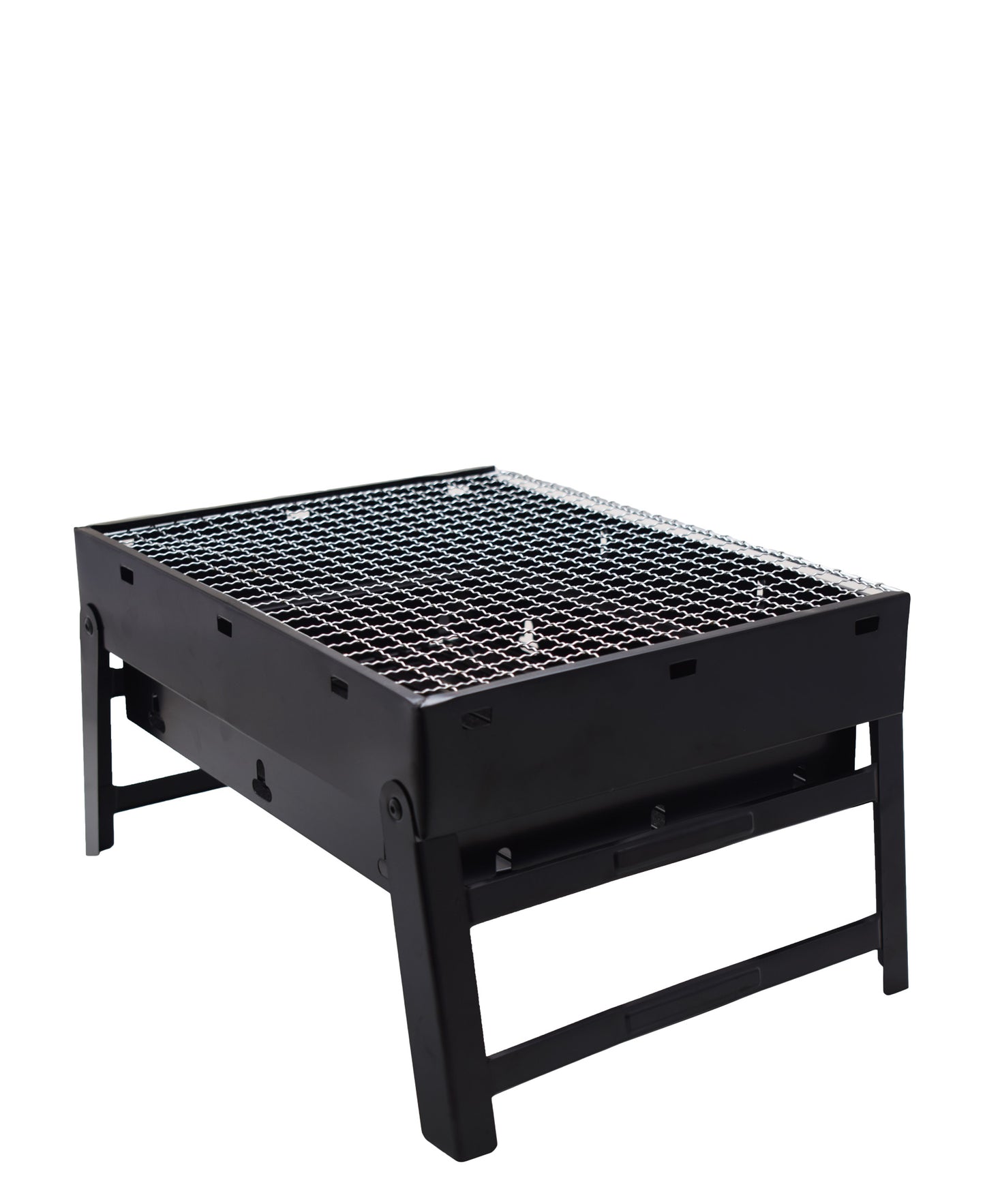 Mini Portable Braai Stand - Black