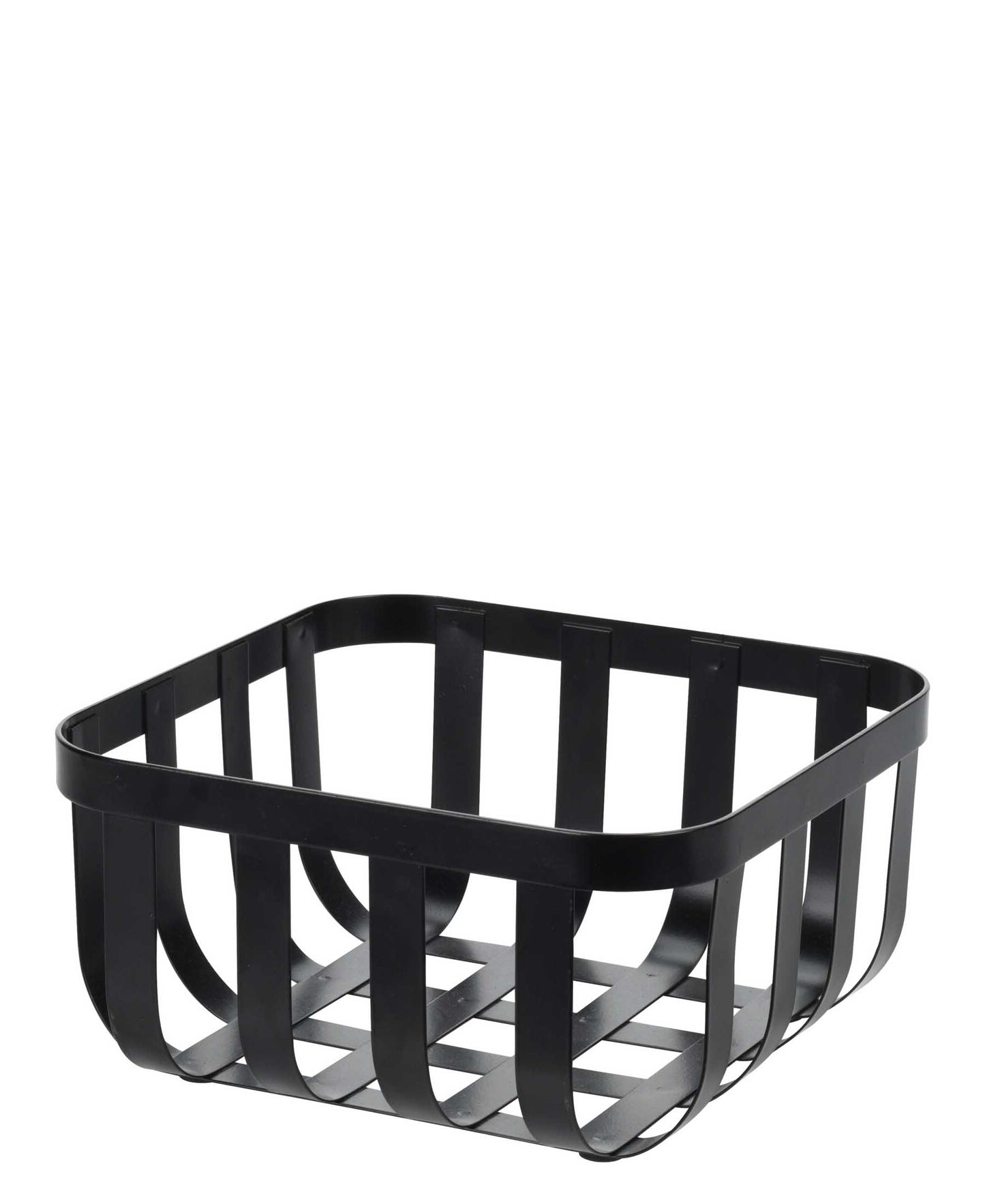 Kitchen Life Wire Square Fruit Basket - Black