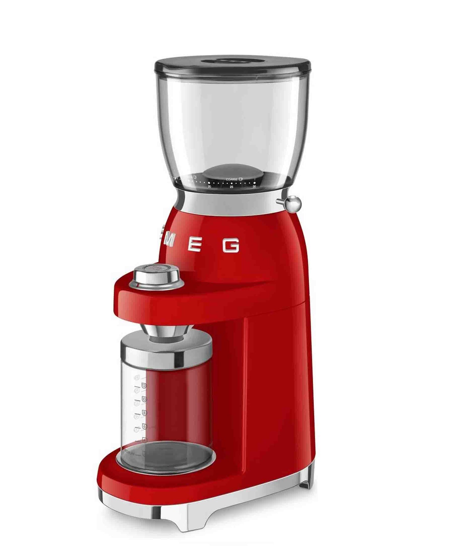 Smeg Retro Coffee Grinder - Red